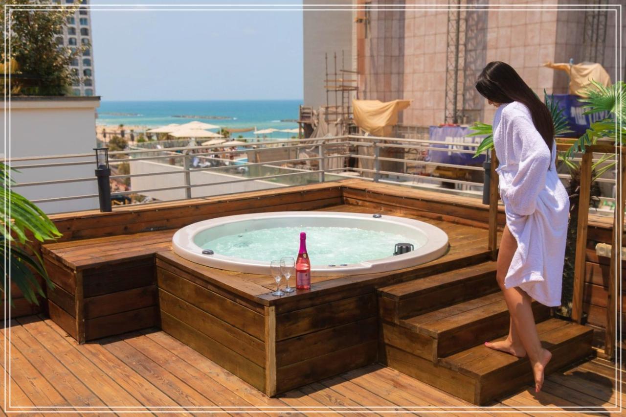 Beach Boutique Hotel And Spa By Tlv Hotels Tel Aviv Exterior foto